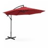 Parasol ogrodowy wiszący - bordowy - okrągły - Ø300 cm - uchylny UNIPRODO 10250539 UNI_UMBRELLA_R300BO_N